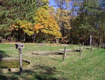 Mini-ponds at the Reserve